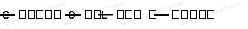 Crepes OutLine 1字体转换